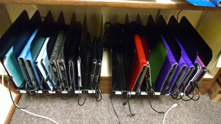 Nooks in a charging station